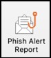 Phish Alert Report button in Outlook.